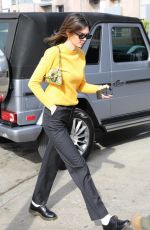 KENDALL JENNER Out for Lunch at Butcher