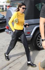 KENDALL JENNER Out for Lunch at Butcher