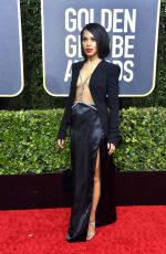 KERRY WASHINGTON at 77th Annual Golden Globe Awards in Beverly Hills 01/05/2020
