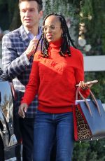 KERRY WASHINGTON Out and About in West Hollywood 01/24/2020
