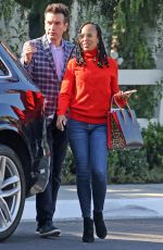 KERRY WASHINGTON Out and About in West Hollywood 01/24/2020