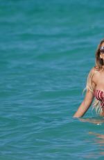 KHLOE TERAE in Bikini at a Beach in Miami 01/28/2020