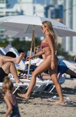 KHLOE TERAE in Bikini at a Beach in Miami 01/28/2020