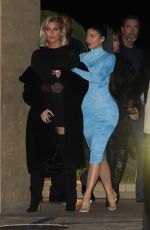 KIM and KHLOE KARDASHIAN and KYLIE JENNER Leaves Nobu in Malibu 01/09/2020
