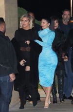 KIM and KHLOE KARDASHIAN and KYLIE JENNER Leaves Nobu in Malibu 01/09/2020