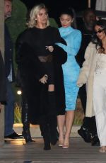 KIM and KHLOE KARDASHIAN and KYLIE JENNER Leaves Nobu in Malibu 01/09/2020