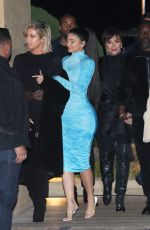 KIM and KHLOE KARDASHIAN and KYLIE JENNER Leaves Nobu in Malibu 01/09/2020