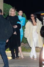 KIM and KHLOE KARDASHIAN and KYLIE JENNER Leaves Nobu in Malibu 01/09/2020