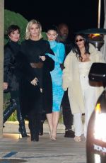 KIM and KHLOE KARDASHIAN and KYLIE JENNER Leaves Nobu in Malibu 01/09/2020
