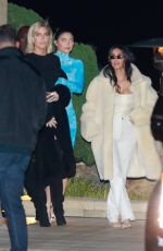 KIM and KHLOE KARDASHIAN and KYLIE JENNER Leaves Nobu in Malibu 01/09/2020