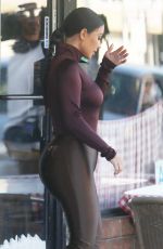 KIM and KHLOE KARDASHIAN Filming KUWTK in Los Angeles 01/22/2020