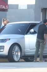 KIM and KHLOE KARDASHIAN Filming KUWTK in Los Angeles 01/22/2020