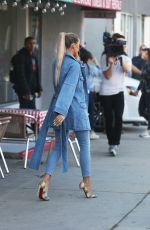 KIM and KHLOE KARDASHIAN Filming KUWTK in Los Angeles 01/22/2020