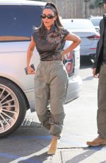 KIM KARDASHIAN Arrives at Emilio