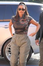 KIM KARDASHIAN Arrives at Emilio