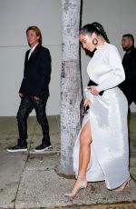 KIM KARDASHIAN Leaves Midnight Church Sunday Service in Los Angeles 01/26/2020