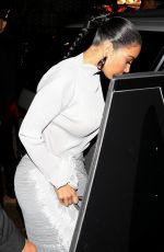 KIM KARDASHIAN Leaves Midnight Church Sunday Service in Los Angeles 01/26/2020