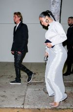 KIM KARDASHIAN Leaves Midnight Church Sunday Service in Los Angeles 01/26/2020