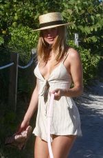 KIMBERLEY GARNER in Bikini at a Beach in Miami 01/13/2020