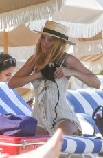 KIMBERLEY GARNER in Bikini at a Beach in Miami 01/13/2020