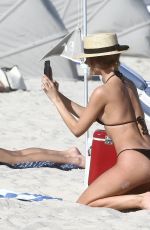 KIMBERLEY GARNER in Bikini at a Beach in Miami 01/13/2020