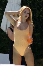 KIMBERLEY GARNER in Swimsuit at a Pool in Miami 01/30/2020
