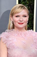 KIRSTEN DUNST at 77th Annual Golden Globe Awards in Beverly Hills 01/05/2020