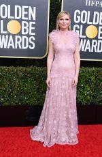KIRSTEN DUNST at 77th Annual Golden Globe Awards in Beverly Hills 01/05/2020