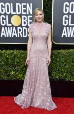 KIRSTEN DUNST at 77th Annual Golden Globe Awards in Beverly Hills 01/05/2020