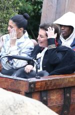 KOURTNEY KARDASHIAN and KYLIE and KIRSS JENNER at Disneyland in Orlando 01/22/2020