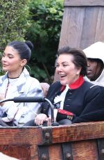 KOURTNEY KARDASHIAN and KYLIE and KIRSS JENNER at Disneyland in Orlando 01/22/2020