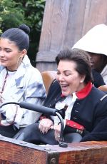 KOURTNEY KARDASHIAN and KYLIE and KIRSS JENNER at Disneyland in Orlando 01/22/2020