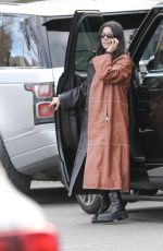 KOURTNEY KARDASHIAN Arrives at Kris Jenner