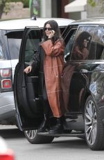 KOURTNEY KARDASHIAN Arrives at Kris Jenner