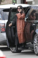 KOURTNEY KARDASHIAN Arrives at Kris Jenner