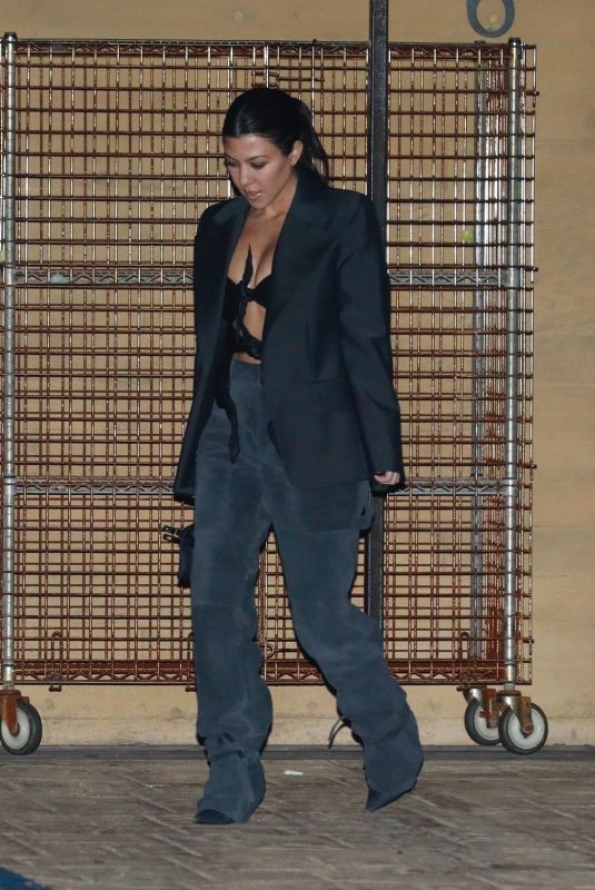 KOURTNEY KARDASHIAN at Nobu in Malibu 01/15/2020