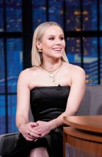 KRISTEN BELL at Late Night with Seth Meyers in New York 01/29/2020
