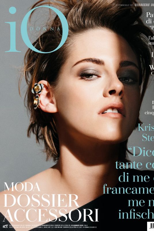 KRISTEN STEWART in Io Donna Del Corriere Della Sera, January 2020