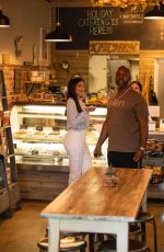 KYLIE JENNER and Corey Gamble at Blue Table in Calabasas 01/10/2020