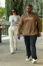 KYLIE JENNER and Corey Gamble at Blue Table in Calabasas 01/10/2020
