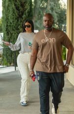KYLIE JENNER and Corey Gamble at Blue Table in Calabasas 01/10/2020