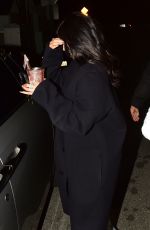 KYLIE JENNER at a Dinner in Santa Monica 01/01/2020