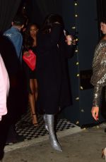 KYLIE JENNER at a Dinner in Santa Monica 01/01/2020