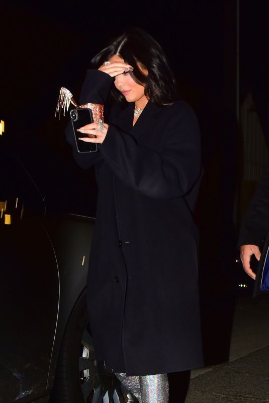 KYLIE JENNER at a Dinner in Santa Monica 01/01/2020