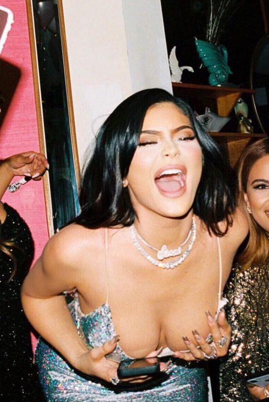 KYLIE JENNER at New Year