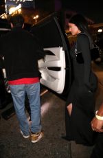 KYLIE JENNR Leaves Staples Center in Los Angeles 01/11/2020