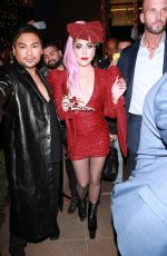 LADY GAGA at her Haus Labs Makeup Pop Up Launch at The Grove in Los Angeles 12/05/2019