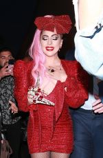 LADY GAGA at her Haus Labs Makeup Pop Up Launch at The Grove in Los Angeles 12/05/2019
