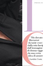 LAETITIA CASTA in Io Donna Del Corriere Della Sera, January 2020