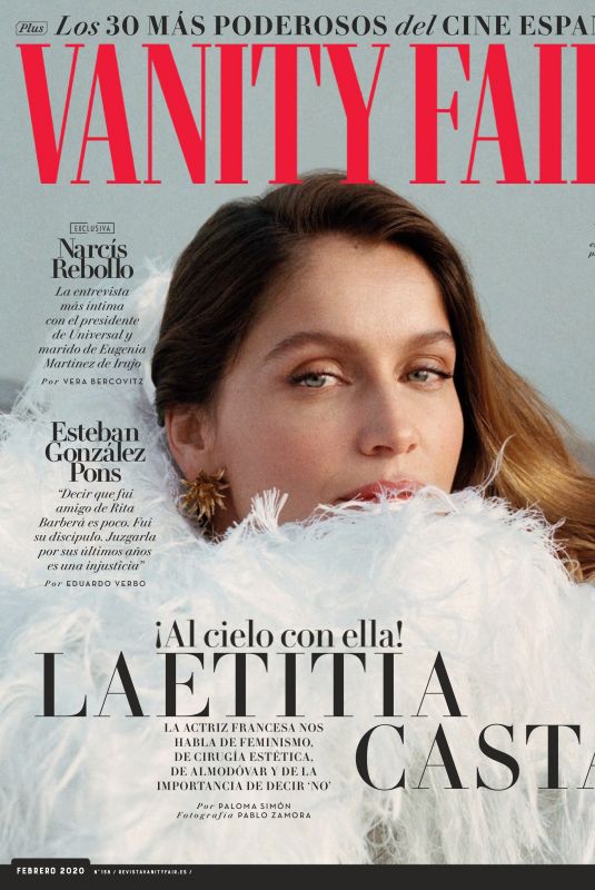 LAETITIA CASTA in Vanity Fair Magazine, Spain February 2020